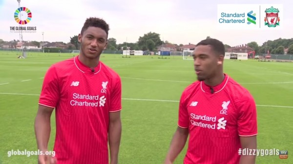 คลิปลิเวอร์พูล Joe Gomez and Jordan Ibe take a Dizzy Penalty