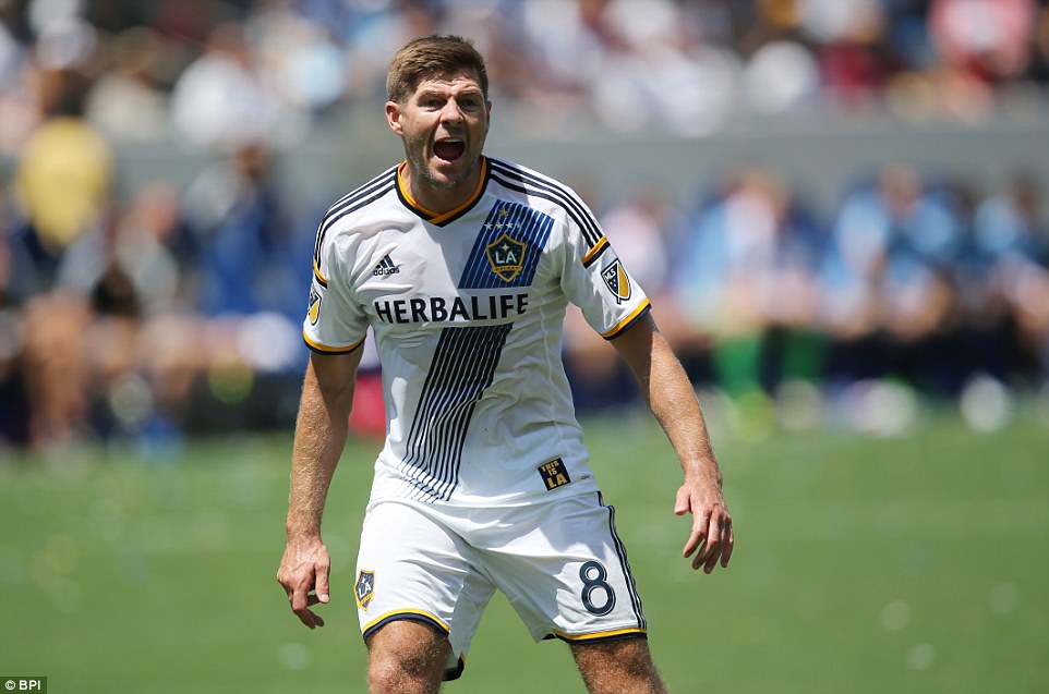 คลิปลิเวอร์พูล Steven Gerrard highlights LA Galaxy vs New Yorks