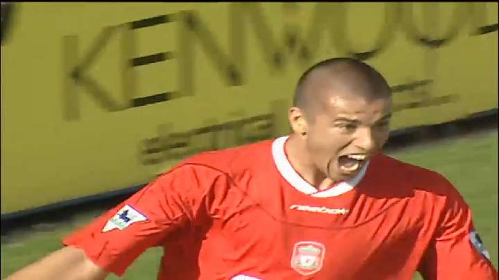 คลิปลิเวอร์พูล Milan Baros Goal vs Bolton 2002