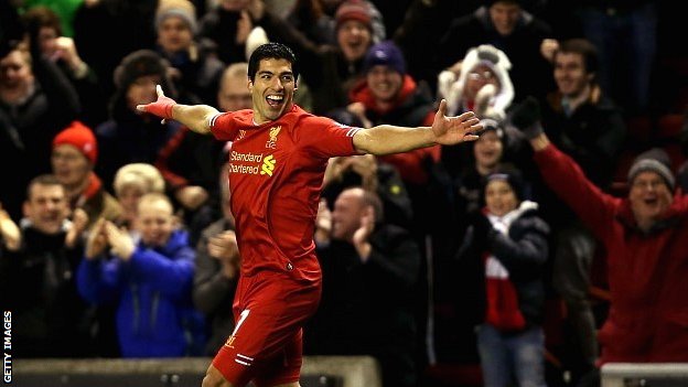 คลิปลิเวอร์พูล Luis Suarez - Destroying Norwich 2012-2014
