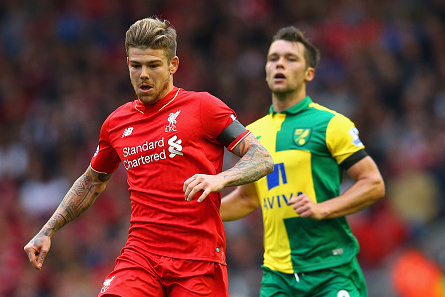 คลิปลิเวอร์พูล Alberto Moreno highlights vs Norwich