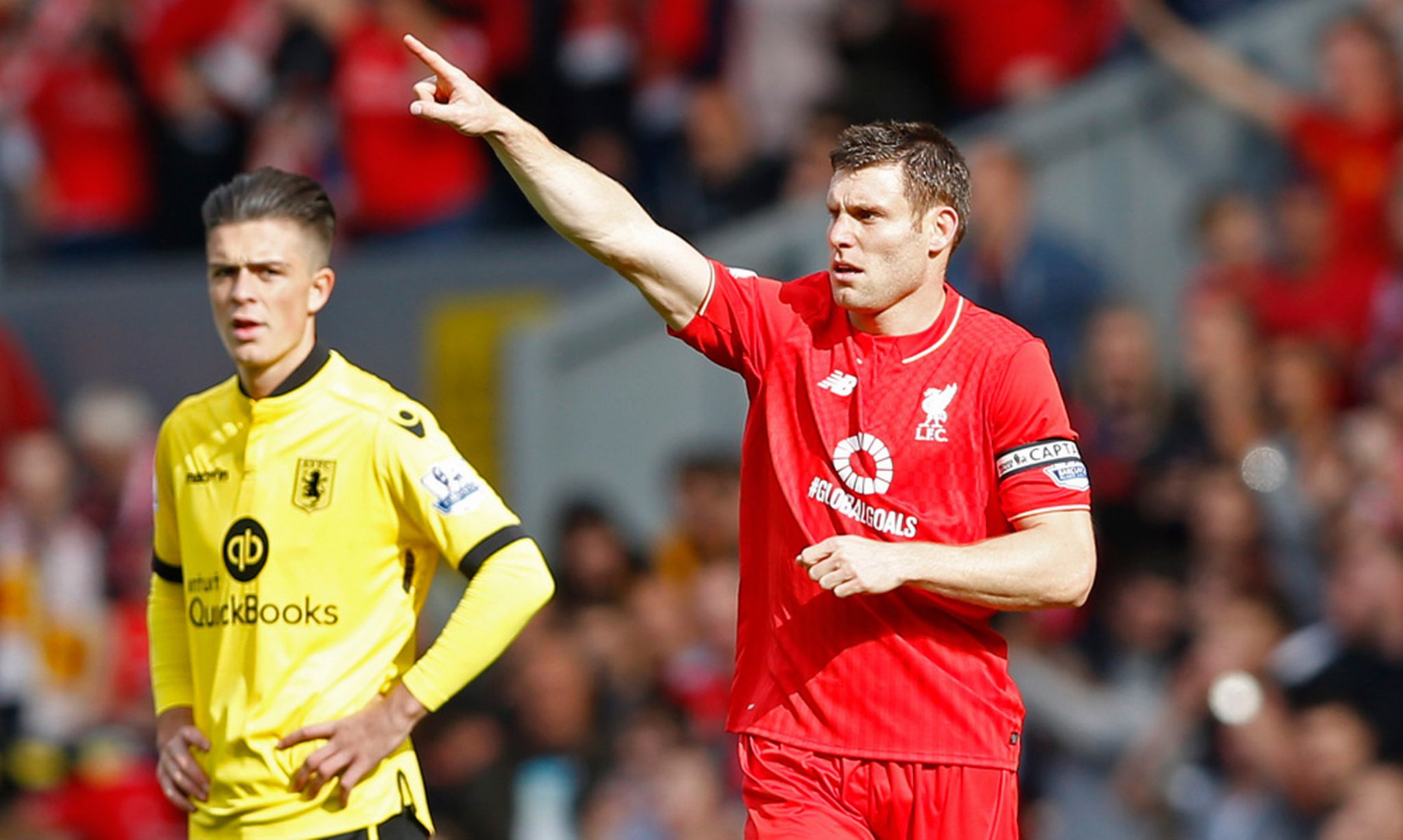 คลิปลิเวอร์พูล James Milner highlights vs Aston Villa