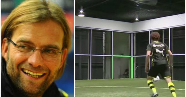 คลิปลิเวอร์พูล Borussia Dortmund Footbonaut