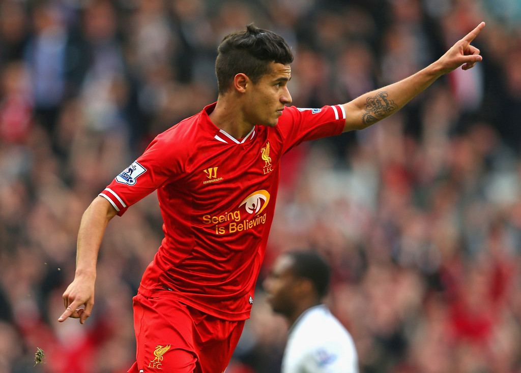 คลิปลิเวอร์พูล Phillipe Coutinho Goal vs Tottenham 2014
