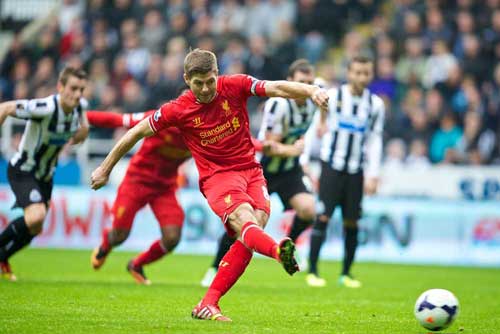 คลิปลิเวอร์พูล Steven Gerrard 100th Goal vs Newcastle 2013