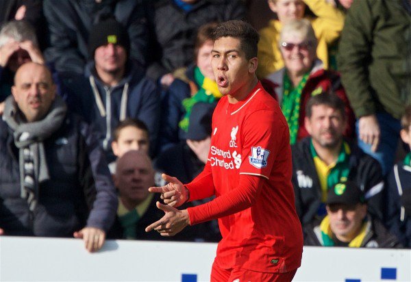 คลิปลิเวอร์พูล Roberto Firmino highlights vs Norwich City