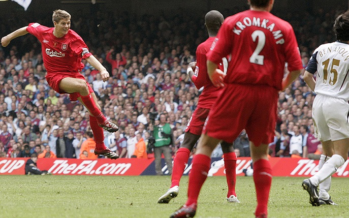 คลิปลิเวอร์พูล Gerrard's last minute FA Cup Final vs West Ham 2006