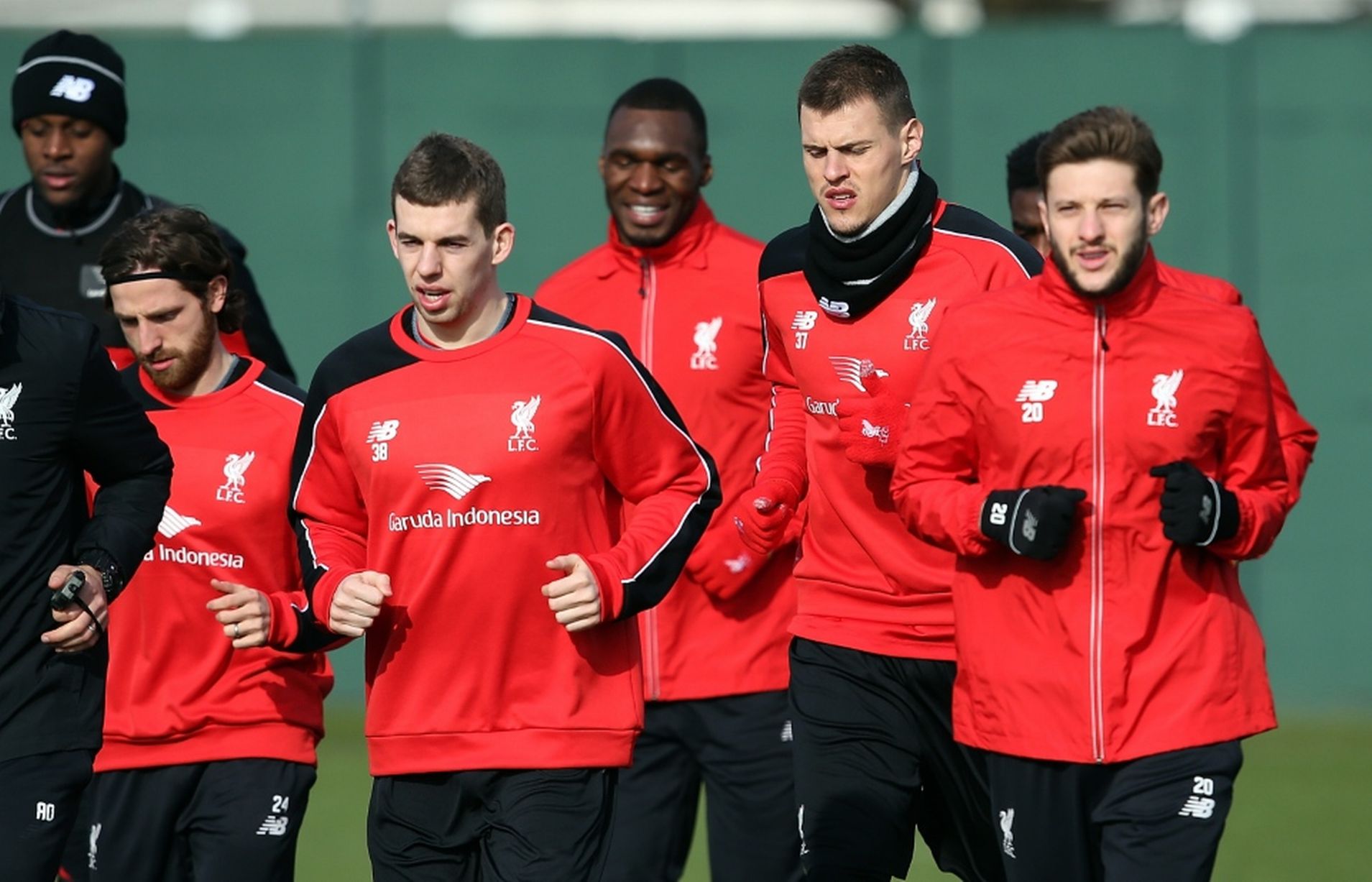 คลิปลิเวอร์พูล Liverpool FC Training at Melwood ahead of Man City