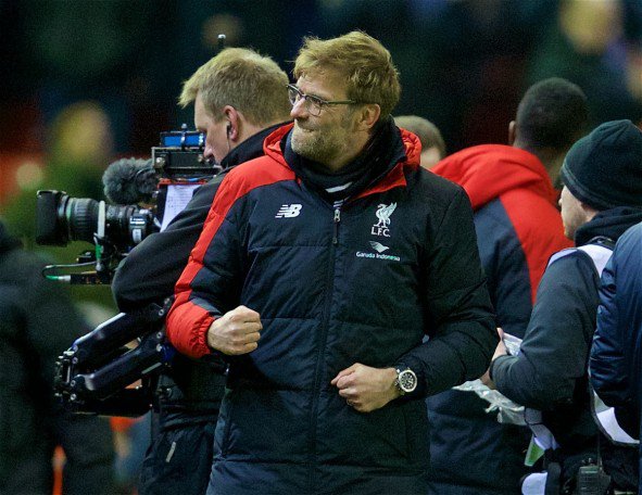 คลิปลิเวอร์พูล Klopp's reactions after each of 3 goals vs Man City