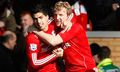 คลิปลิเวอร์พูล Dirk Kuyt hat-trick vs Manchester United 2011