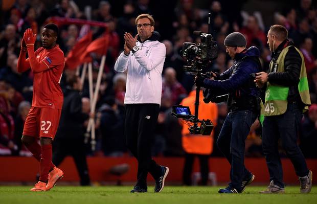 คลิปลิเวอร์พูล Anfield erupts at final whistle