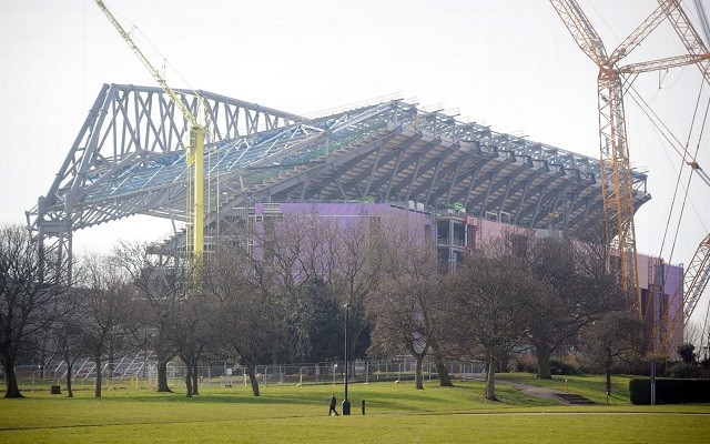 คลิปลิเวอร์พูล Anfield?s new Main Stand ? footage shows construction progress