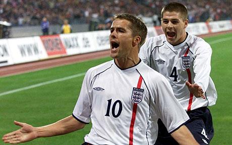 คลิปลิเวอร์พูล Michael Owen hat-trick Germany 1-5 England (2001)