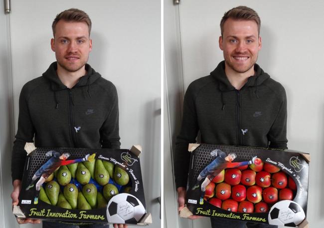 คลิปลิเวอร์พูล Simon Mignolet promoot fruitsector in Sint-Truiden - TV Limburg