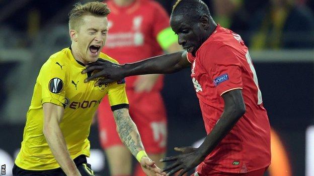 คลิปลิเวอร์พูล Mamadou Sakho vs Borussia Dortmund (A) 15-16