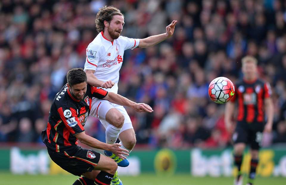 คลิปลิเวอร์พูล Joe Allen vs Bournemouth (A) 15-16