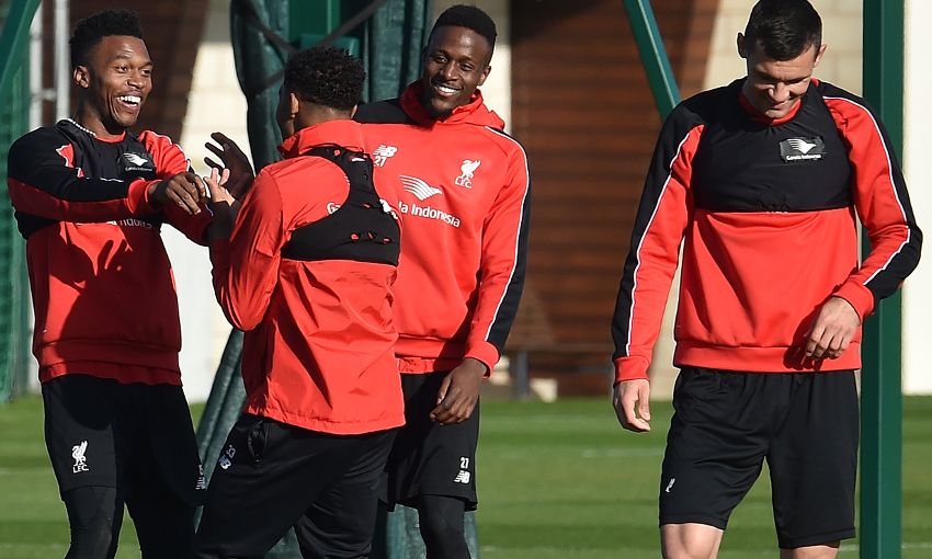 คลิปลิเวอร์พูล Liverpool FC Training at Melwood ahead of Everton