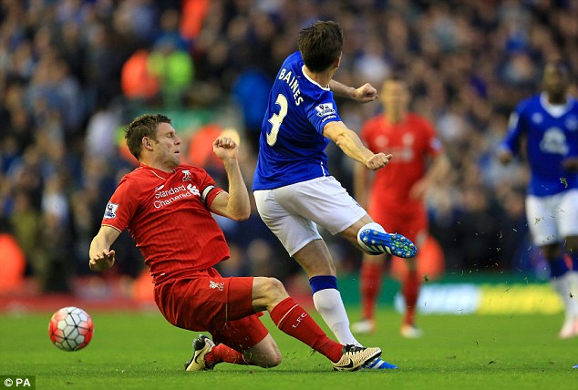 คลิปลิเวอร์พูล James Milner vs Everton (H) 15-16