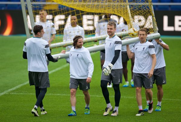 คลิปลิเวอร์พูล Liverpool FC Training at Melwood ahead of Villarreal