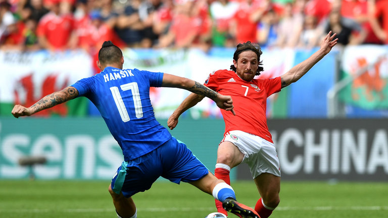 คลิปลิเวอร์พูล Joe Allen vs Slovakia (Euro 2016)