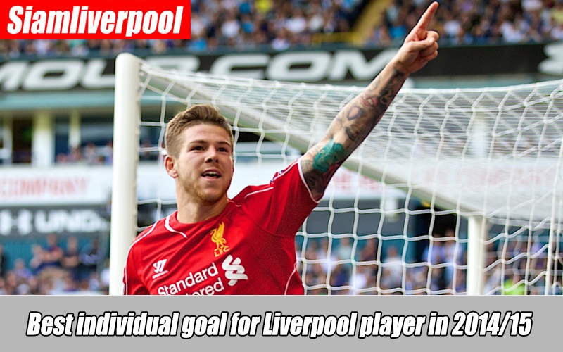 คลิปลิเวอร์พูล Best individual goal for Liverpool player in 2014/15 - Part 2