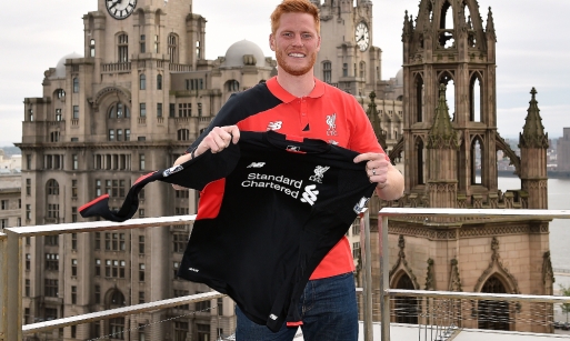 ภาพอดัม บ็อกดาน ในสีเสื้อลิเวอร์พูล ภาพอดัม บ็อกดาน ในสีเสื้อลิเวอร์พูล