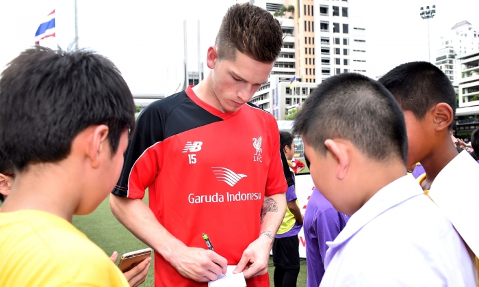 Rush and Sakho visit Bangkok Christian College