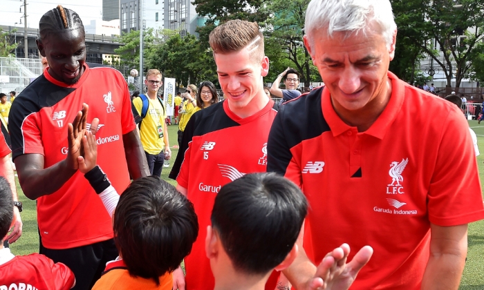 Rush and Sakho visit Bangkok Christian College