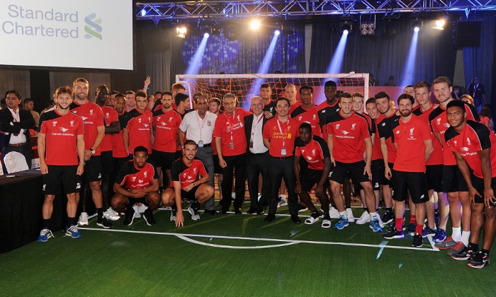 Reds attend Standard Chartered gala Reds attend Standard Chartered gala