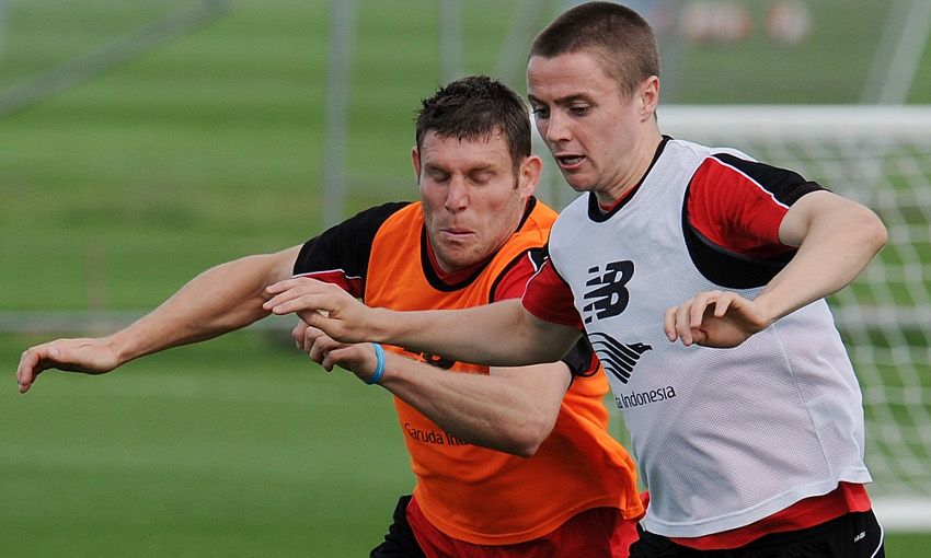 ภาพการฝึกซ้อมของนักเตะลิเวอร์พูล ก่อนเกมกับเวสต์แฮม ยูไนเต็ด ภาพการฝึกซ้อมของนักเตะลิเวอร์พูล ก่อนเกมกับเวสต์แฮม ยูไนเต็ด