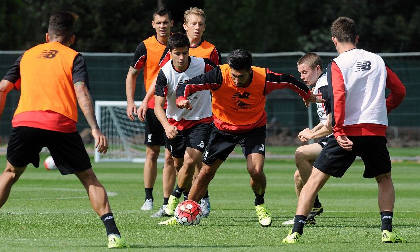 ภาพการฝึกซ้อมของนักเตะลิเวอร์พูล ก่อนเกมกับเวสต์แฮม ยูไนเต็ด ภาพการฝึกซ้อมของนักเตะลิเวอร์พูล ก่อนเกมกับเวสต์แฮม ยูไนเต็ด