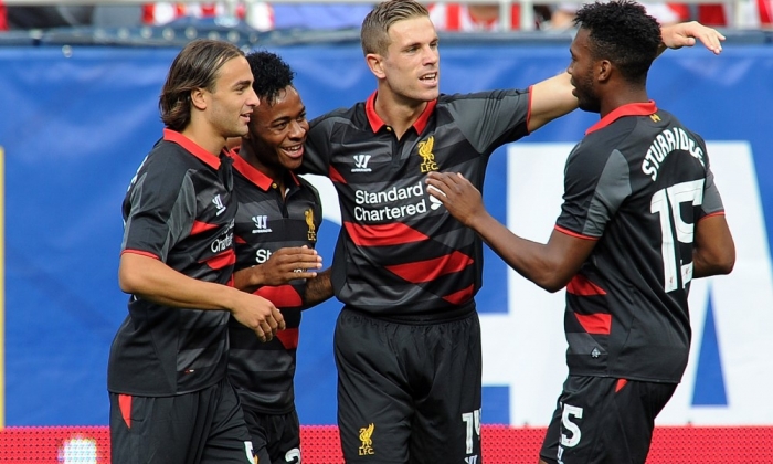 ภาพเกมอุ่นเครื่องระหว่าง ลิเวอร์พูล 1-0 โอลิมเปียกอส ภาพเกมอุ่นเครื่องระหว่าง ลิเวอร์พูล 1-0 โอลิมเปียกอส