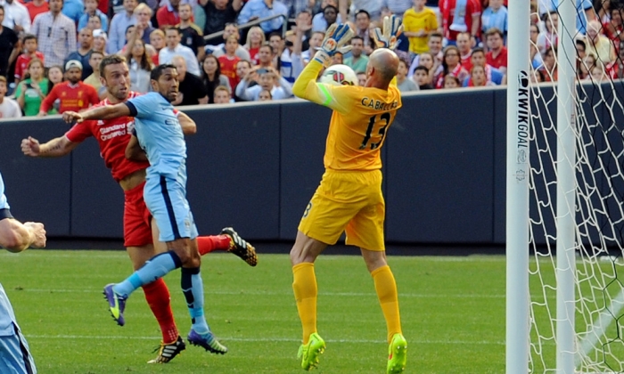 ภาพเกมอุ่นเครื่องระหว่าง แมนเชสเตอร์ ซิตี้ 2-2 ลิเวอร์พูล ภาพเกมอุ่นเครื่องระหว่าง แมนเชสเตอร์ ซิตี้ 2-2 ลิเวอร์พูล