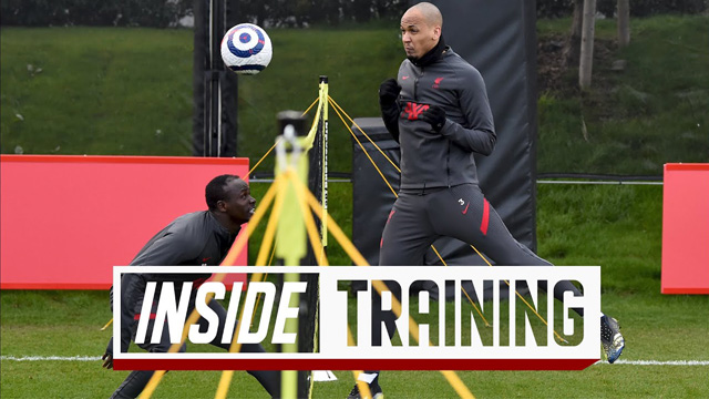 คลิป Inside Training แข้งหงส์ลงฝึกซ้อมก่อนดวล วูล์ฟส์