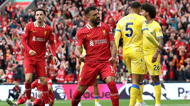 ไฮไลท์พรีเมียร์ลีกนัดสุดท้าย หงส์เปิดบ้านเสมอพาเลซ 1-1