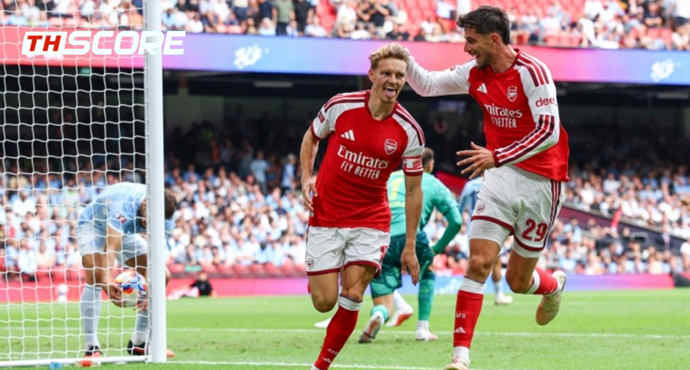 เว็บบอร์ดลิเวอร์พูล : ???? Arsenal Dominates! Gunners Beat Man City 3-0 to Win Community Shield