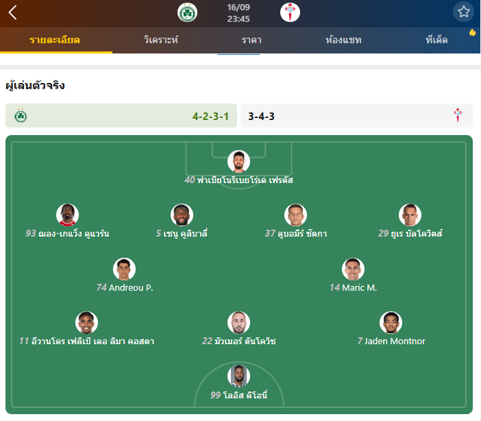 เว็บบอร์ดลิเวอร์พูล : ? How Starting XI and Bench Impact Match Analysis ????